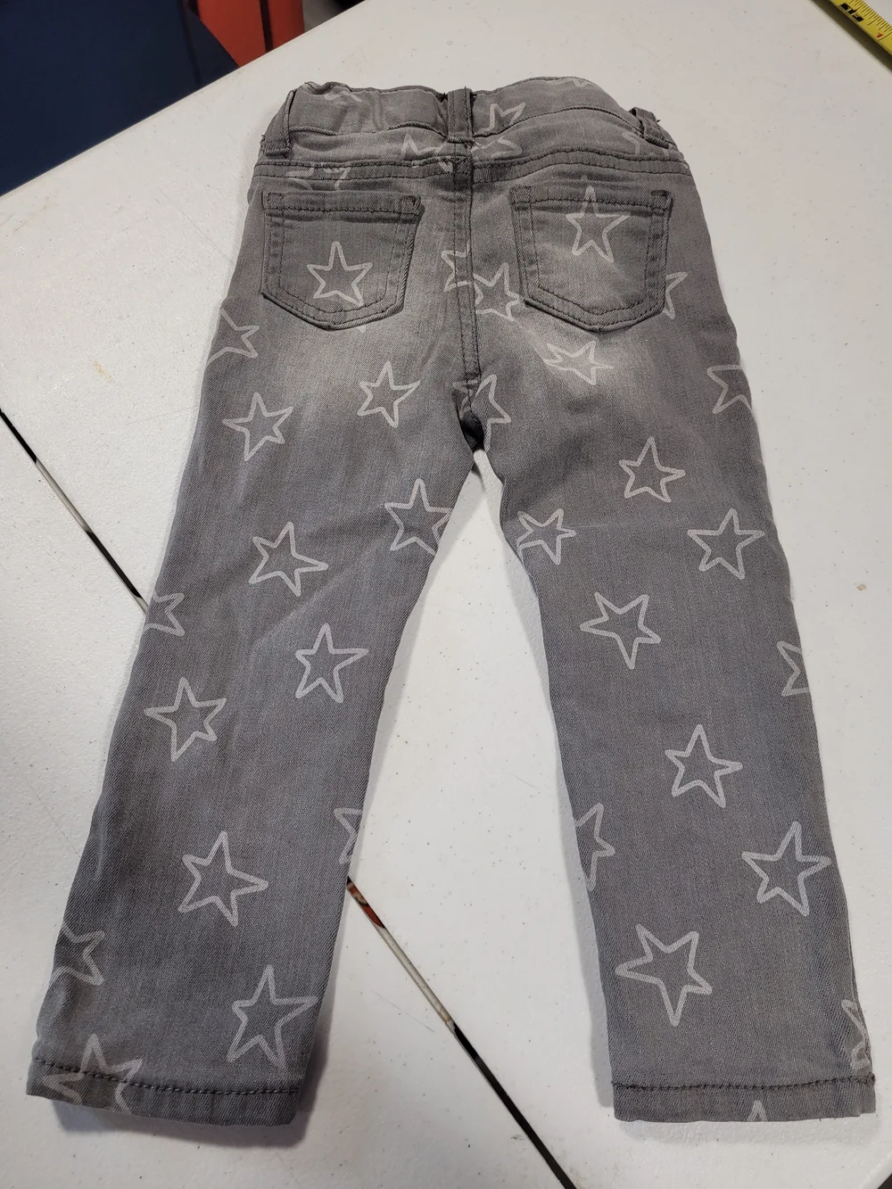 Cat & Jack Gray Star-Print Kids Jeans